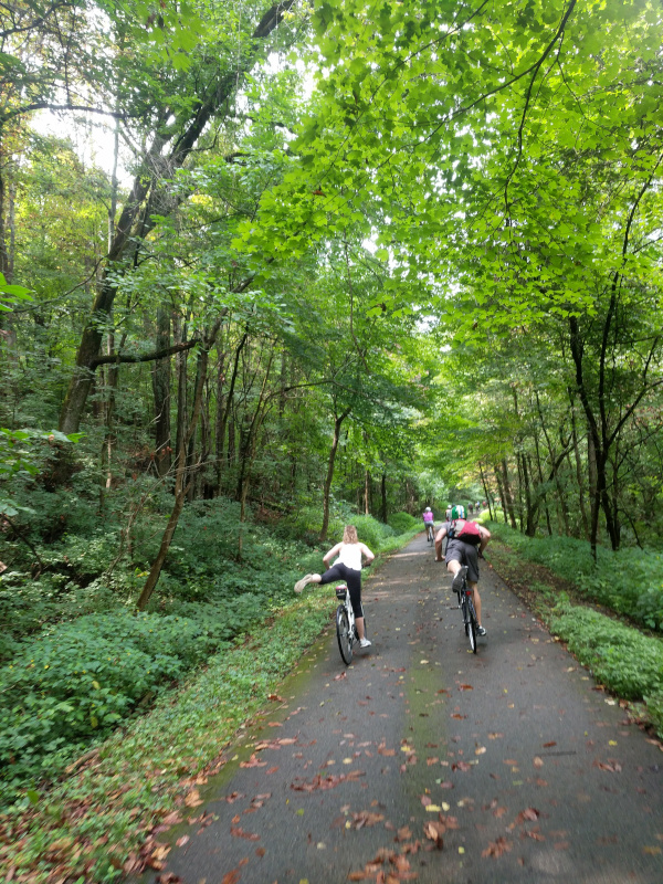 popular bike trails near me