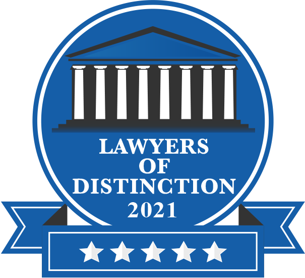 nominated for Lawyer of Distinction 2021