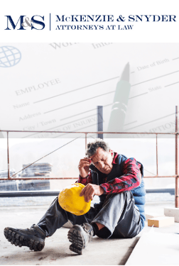 What happens if I'm hurt at work in Cincinnati, Ohio – infographic showing steps in an Ohio workers' compensation claim